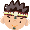娃娃臉-原住民男性